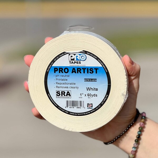 Pro Artist White Tape